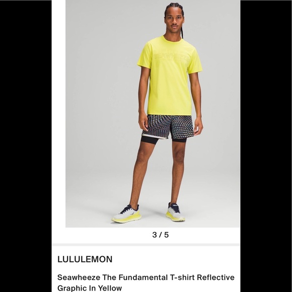 LULULEMON Seawheeze Fundamental Tee - Picture 2 of 8